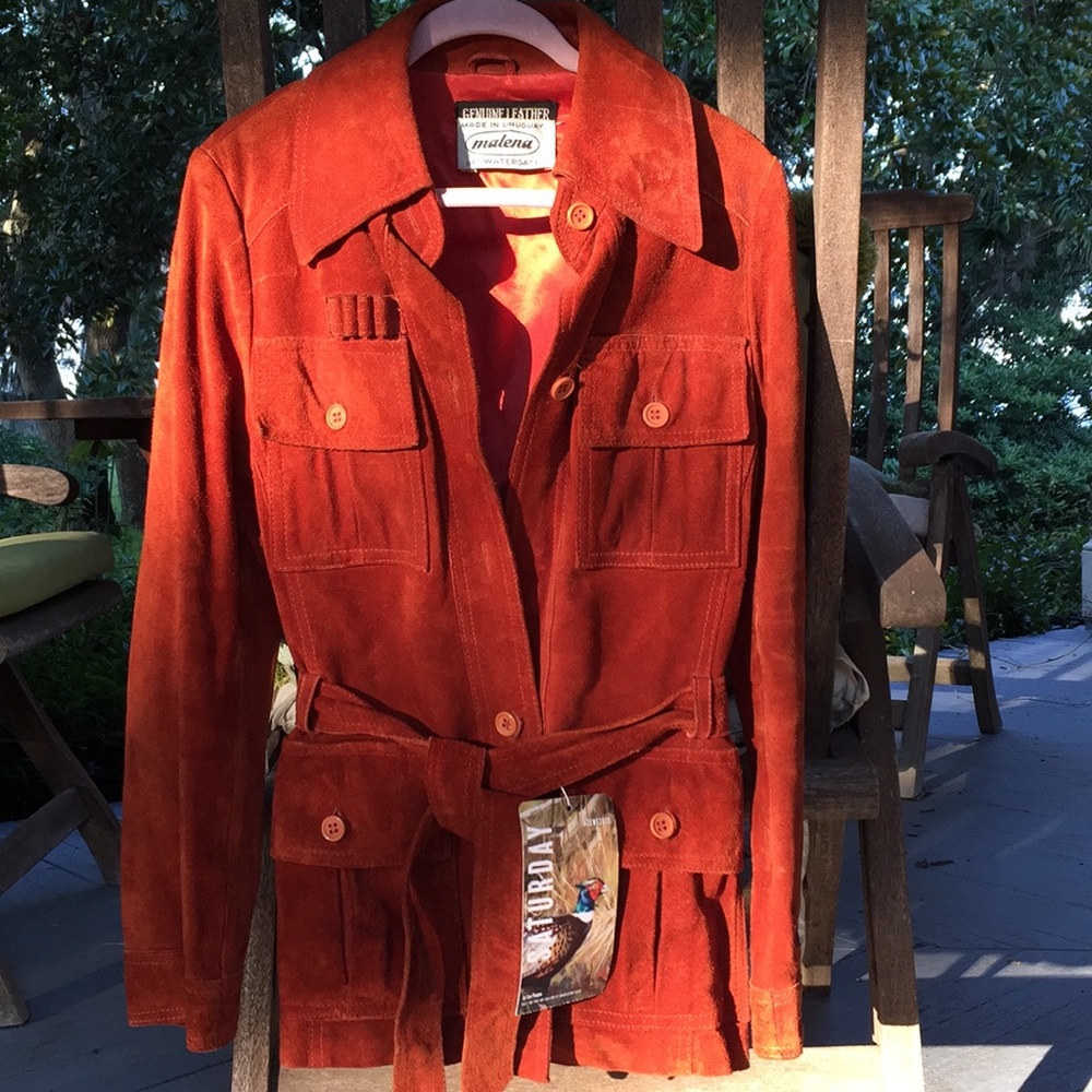 RARE Vintage Malena of Watergate suede jacket